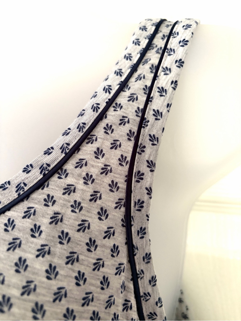 Gap Love By Gap Pajama Set Grey Blue size Small NWT - Picture 6 of 16